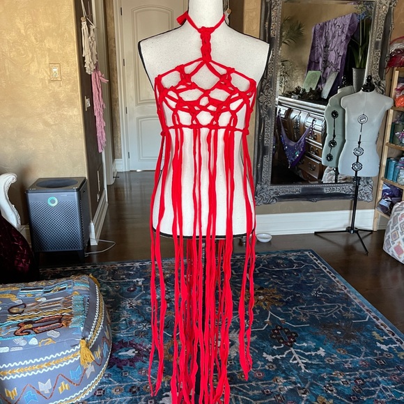 Handmade Macrame Shibari Rope Dress - Picture 7 of 12